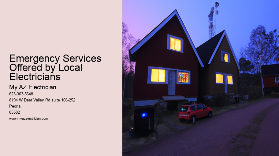Emergency Services Offered by Local Electricians