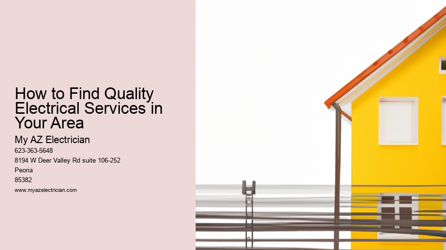 How to Find Quality Electrical Services in Your Area